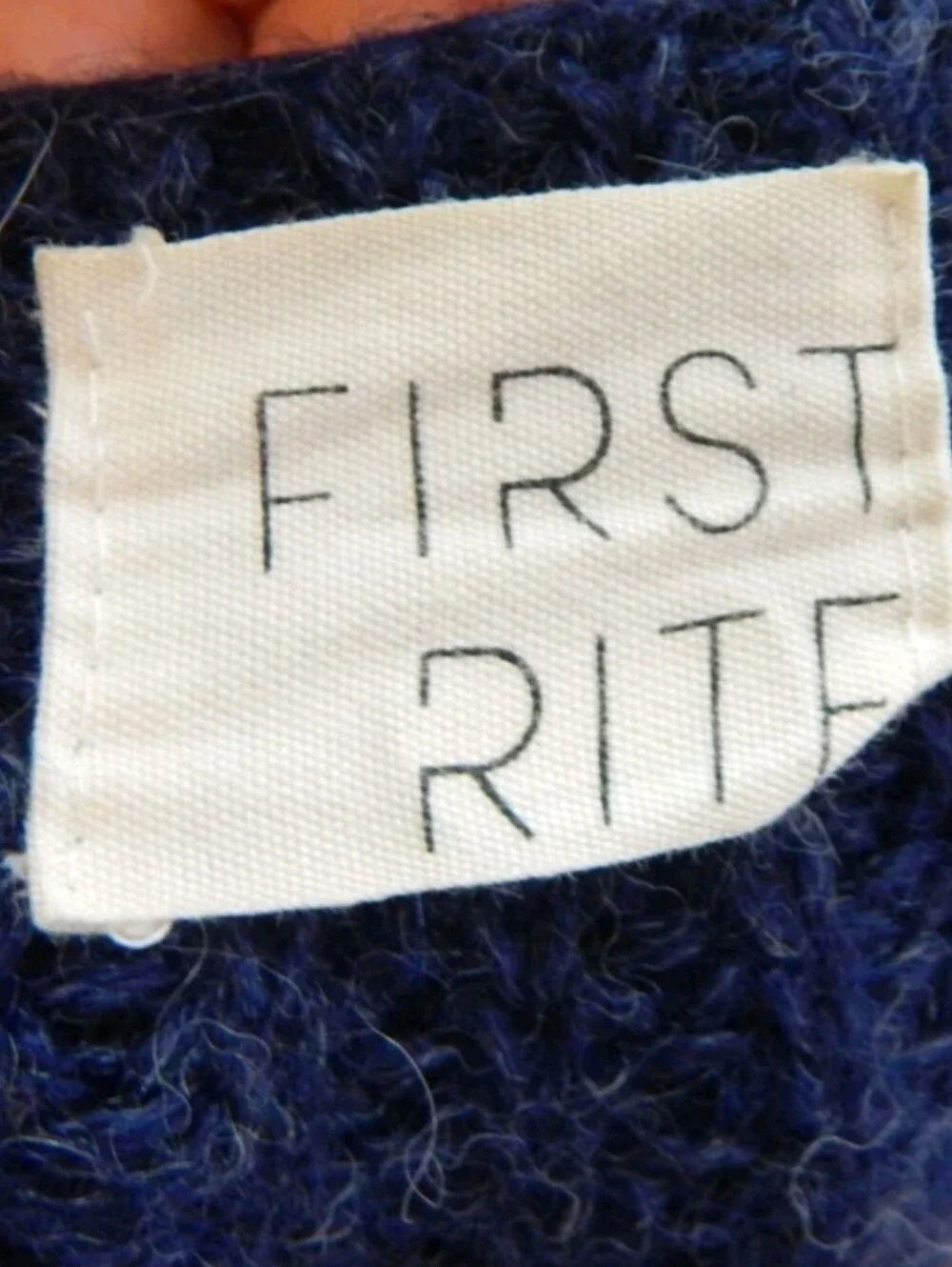 First Rite 100% Alpaca Wrap Cardigan - Picture 5 of 5